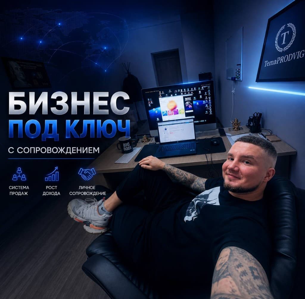 Бизнес под ключ с сопровождением — Артём Некрасов